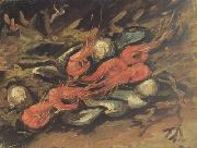 Vincent Van Gogh Still life wtih Mussels and Shrimps (nn04) china oil painting artist